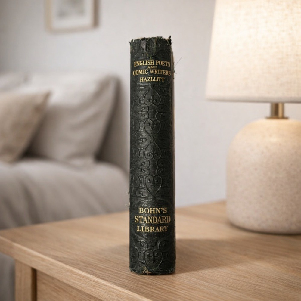 Hazlitt Lectures English Poets 1884 Bohns Library Hardcover